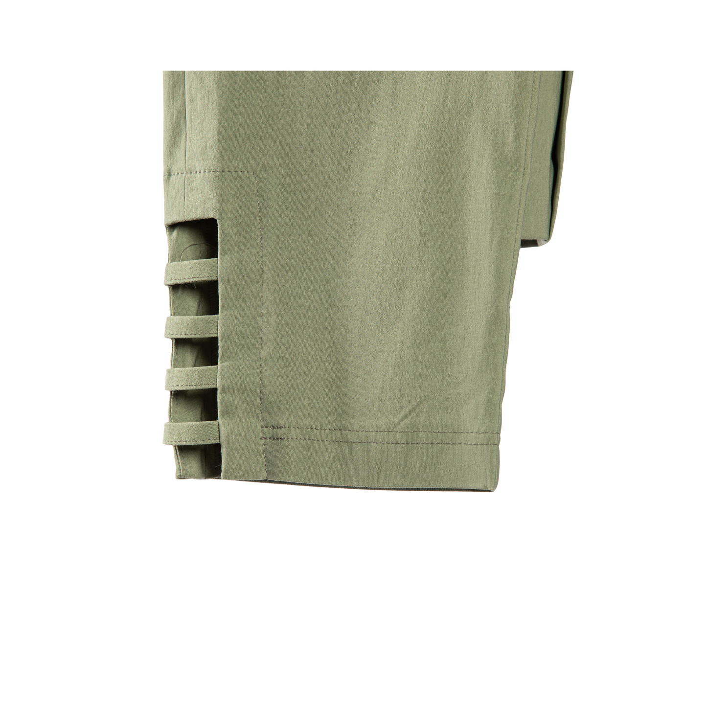 Robell Lena 09 Ankle Grazer Trousers Khaki Green