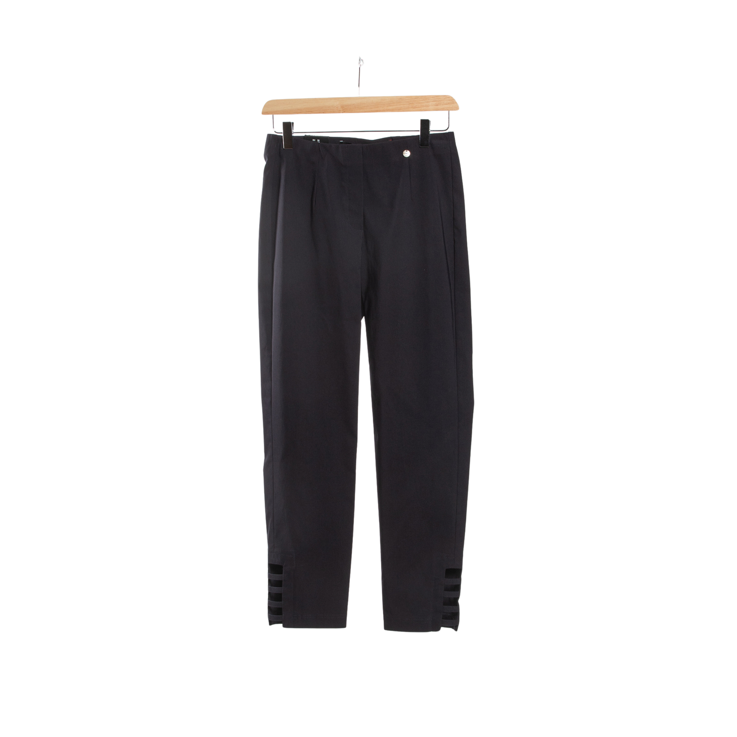 Lena 09 Ankle Grazer Trousers Navy