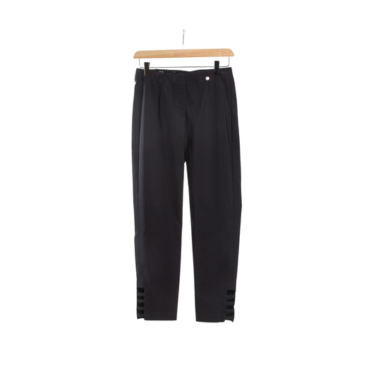 Lena 09 Ankle Grazer Trousers Navy