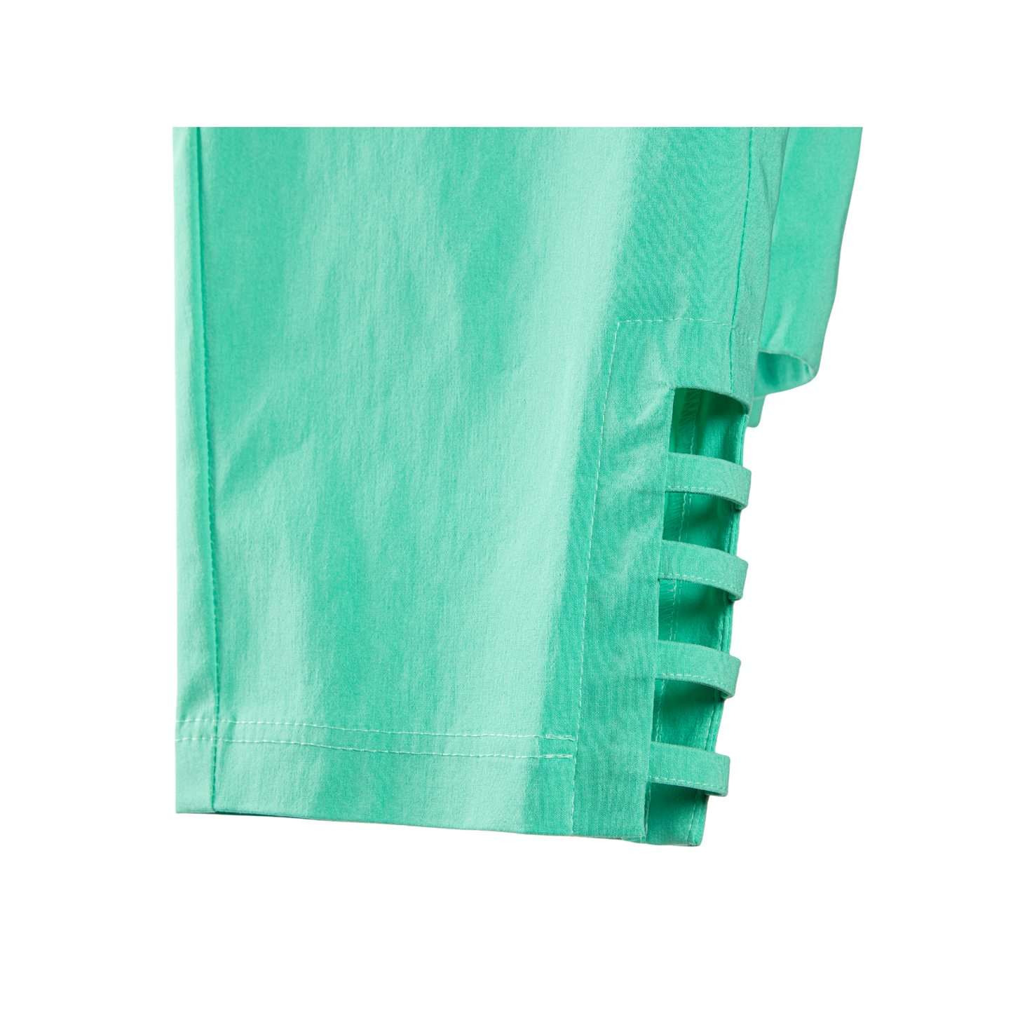 Robell Lena 09 Ankle Grazer Trousers Aqua Green