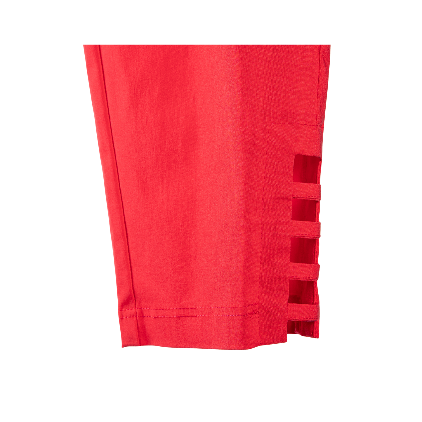 Robell Lena 09 Ankle Grazer Trousers Red