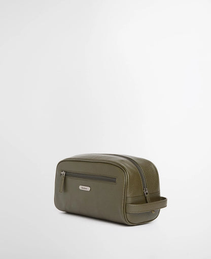 Barbour Brunton Washbag Dark Olive