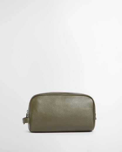Barbour Brunton Washbag Dark Olive