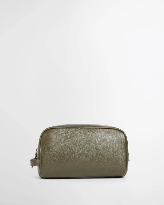 Barbour Brunton Washbag Dark Olive