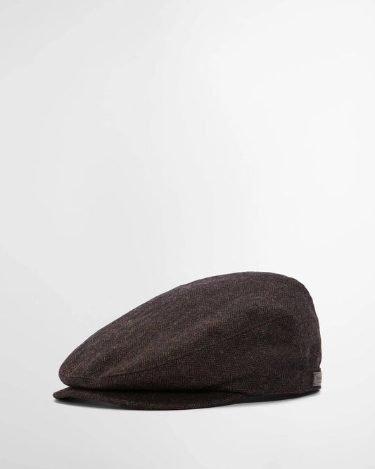 Barbour Barlow Flat Cap Brown