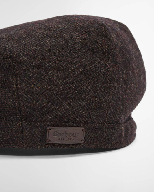 Barbour Barlow Flat Cap Brown