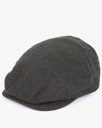 Barbour Barlow Flat Cap Olive