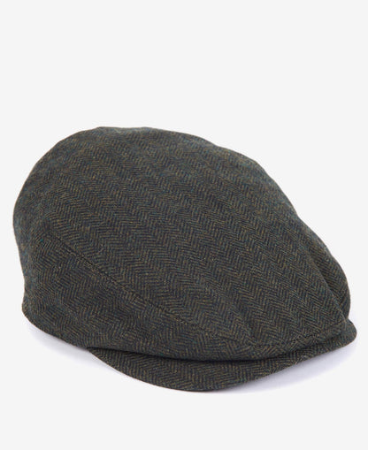 Barbour Barlow Flat Cap Olive