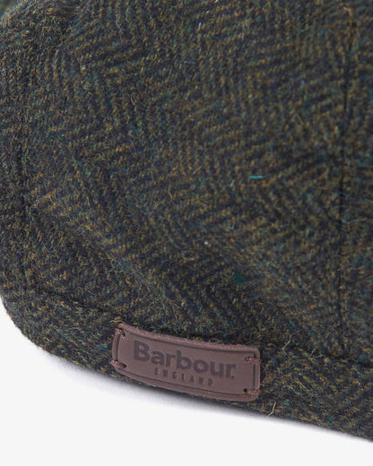 Barbour Barlow Flat Cap Olive