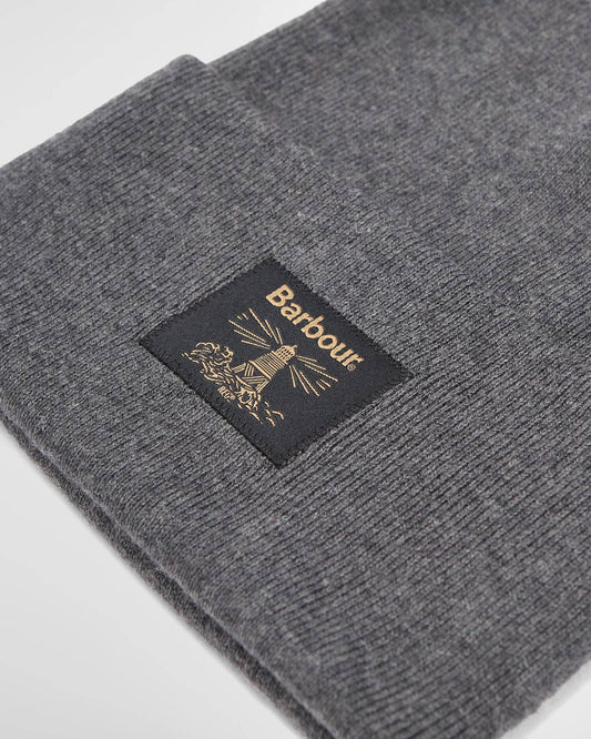 Barbour Harton Beanie Charcoal