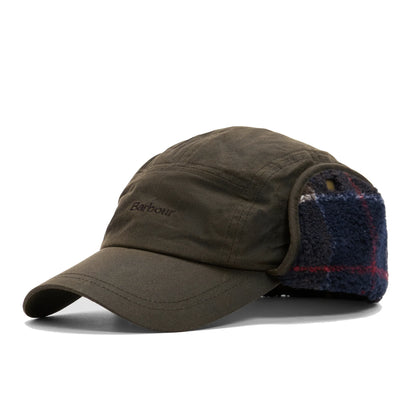 Barbour Lonnen Hunting Earflap Cap Olive