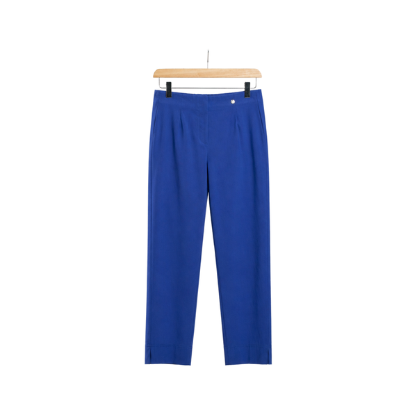 Robell Marie 07 Cropped Trouser Royal Blue