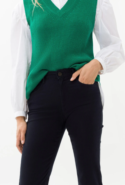 Brax Mary Trousers Black Regular & Long Length