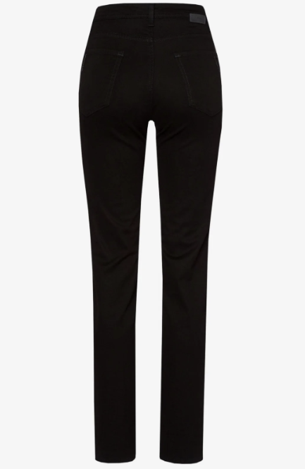Brax Mary Jeans Black Regular Length