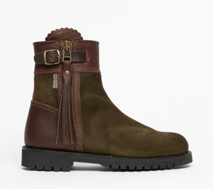 Inclement Cropped Tassel Boots