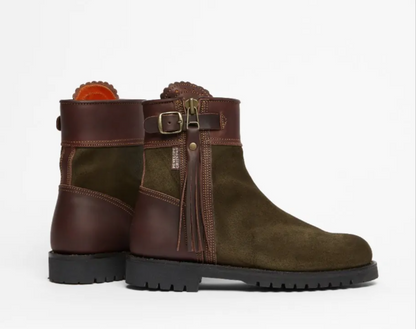 Inclement Cropped Tassel Boots