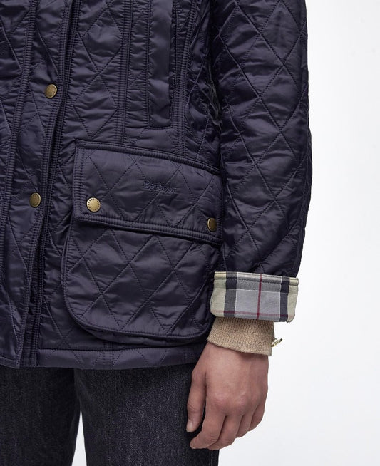 Barbour Beadnell Polarquilt Jacket Navy