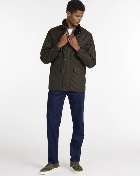 Barbour Sapper Wax Jacket Olive