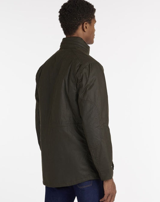Barbour Sapper Wax Jacket Olive