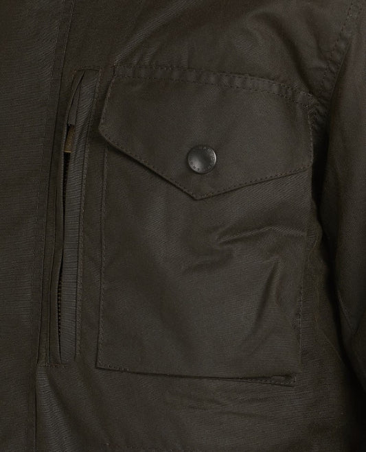 Barbour Sapper Wax Jacket Olive