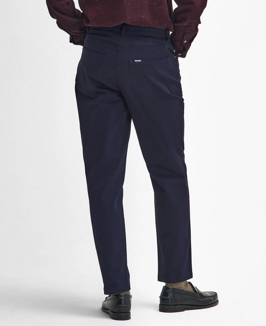 Barbour Sateen Trousers Navy