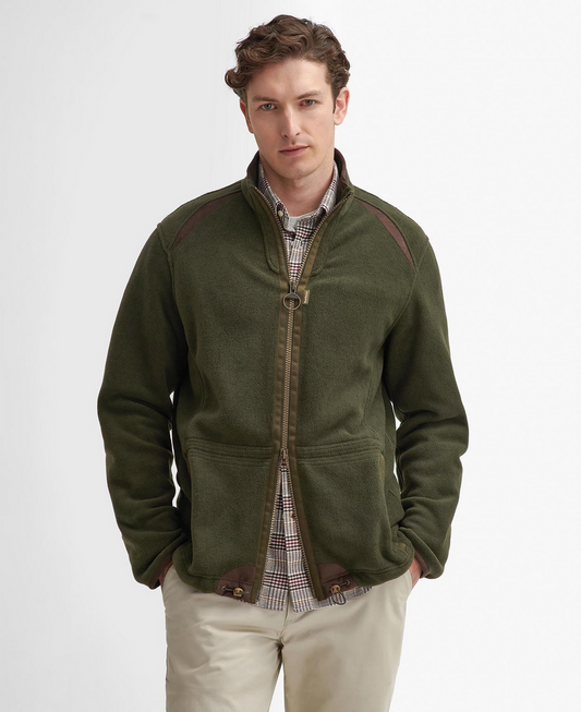Barbour Langdale Fleece Jacket Olive