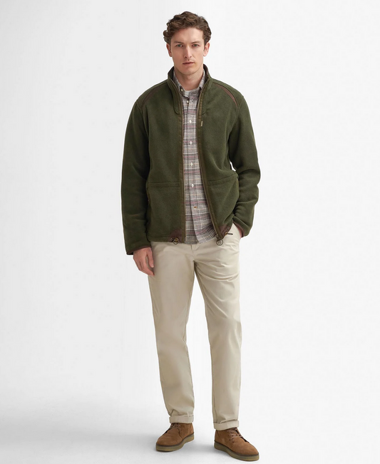 Barbour Langdale Fleece Jacket Olive