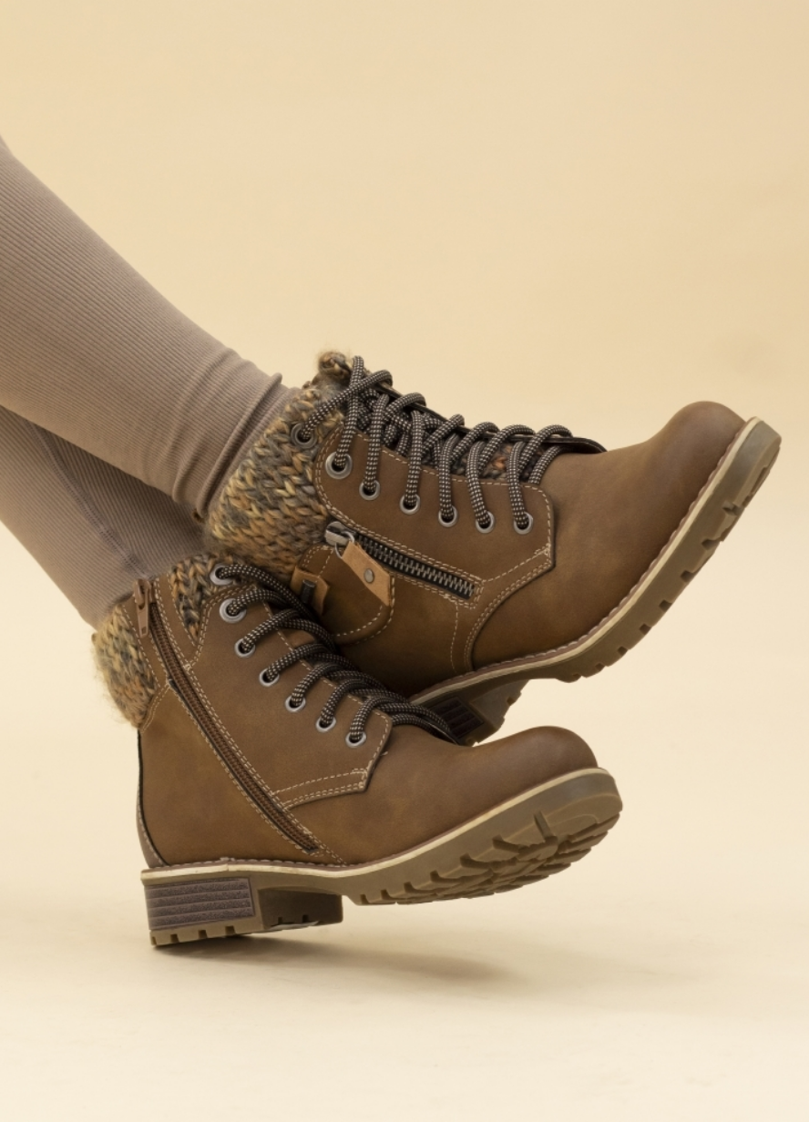 Millie Tan Waterproof Boots