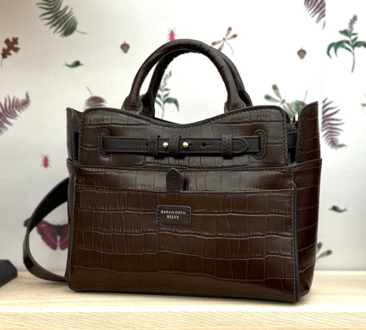 Barkworth Reeve Ambridge Grab Bag Chocolate Croc