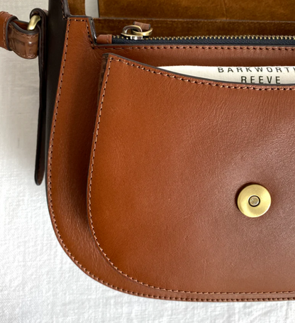 Belton Leather Saddle Bag