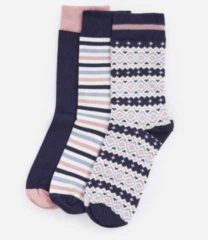 Claudia Fairisle Sock Gift Set