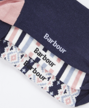 Claudia Fairisle Sock Gift Set