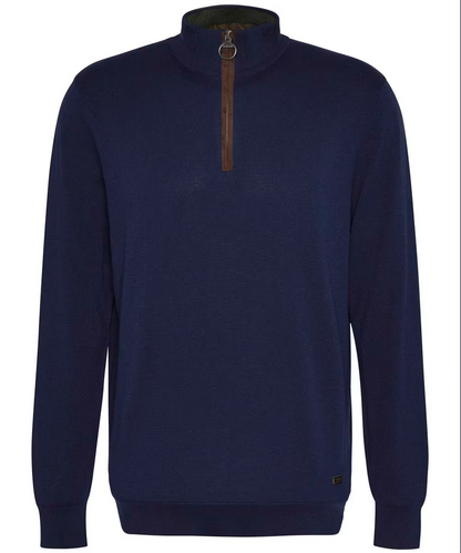 Bayfield Knitted Half Zip Jumper