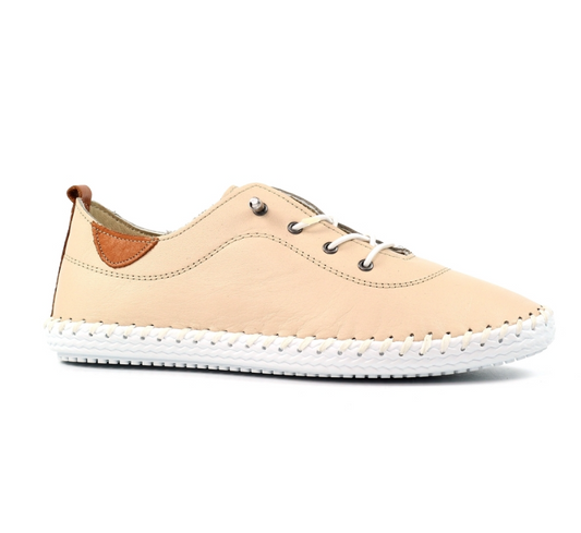 St Ives Cream Plimsolls