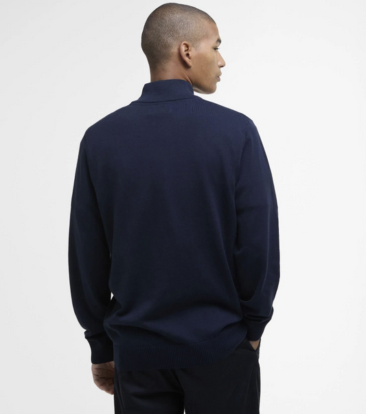 Barbour Lingwood Compact Half-Zip Jumper Navy