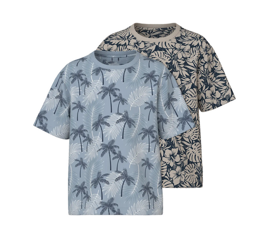 Summer Motif T-shirt 2 Pack