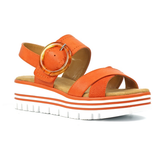 Lunar Shoes Elise Sandals Orange
