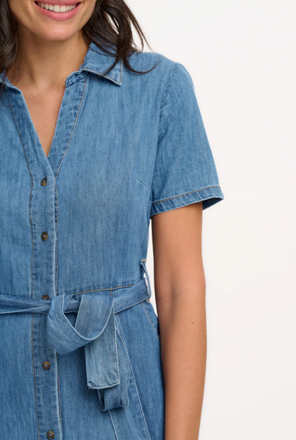 Cloretta Midi Shirt Dress