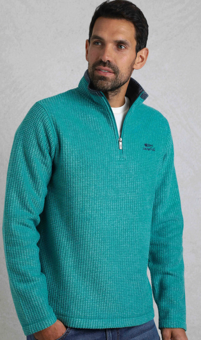 Newark 1/4 Zip Grid Fleece