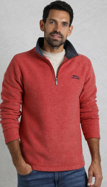 Newark 1/4 Zip Grid Fleece