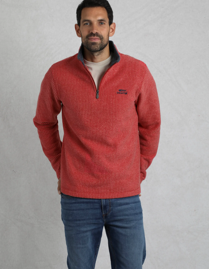 Newark 1/4 Zip Grid Fleece