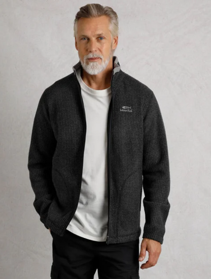 Shires Full Zip Grid Fleece