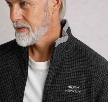 Shires Full Zip Grid Fleece