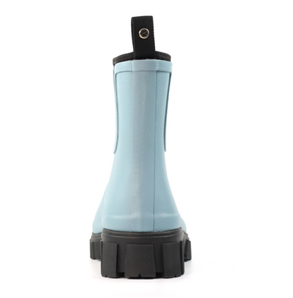 Lake Pale Blue Ankle Wellingtons