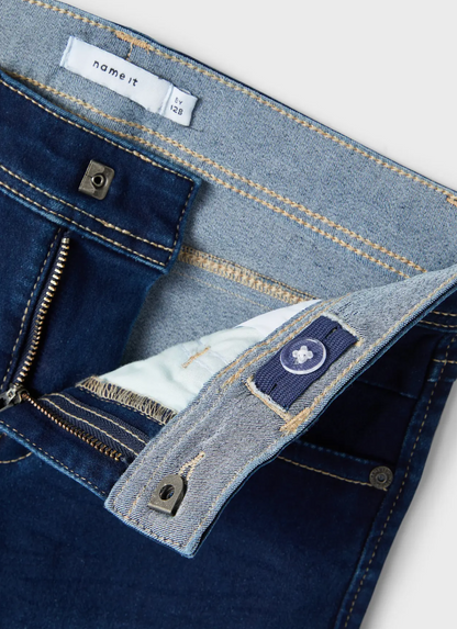 Dark Blue Denim Jeans