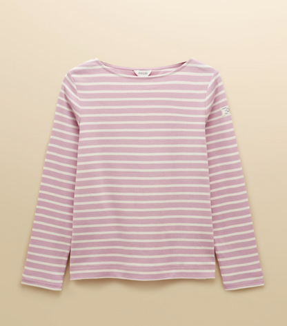 Harbour Pink Stripe Breton Top