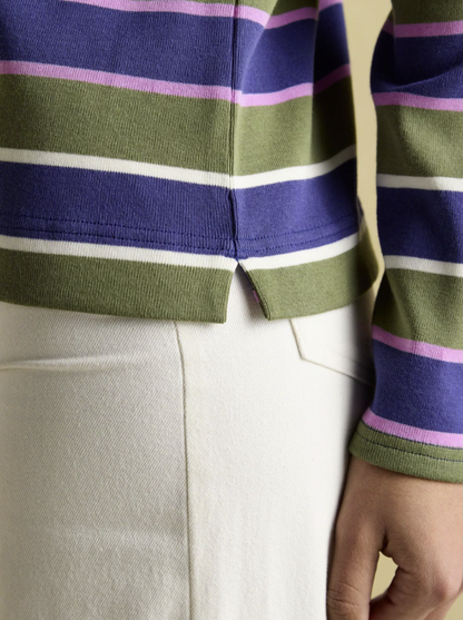 Harbour Multi Stripe Breton Top