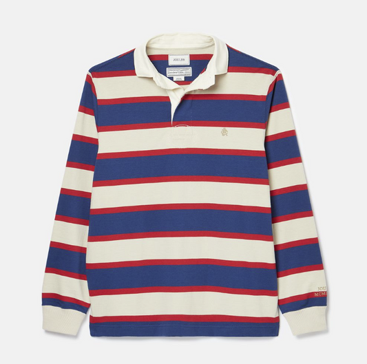 Blue & Cream Rugby Shirt