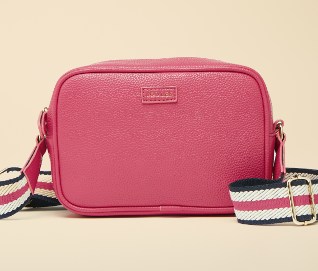 Trent Pink Blue Cross Body Bag