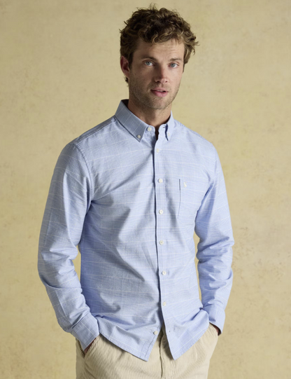 Blue Check Oxford Shirt